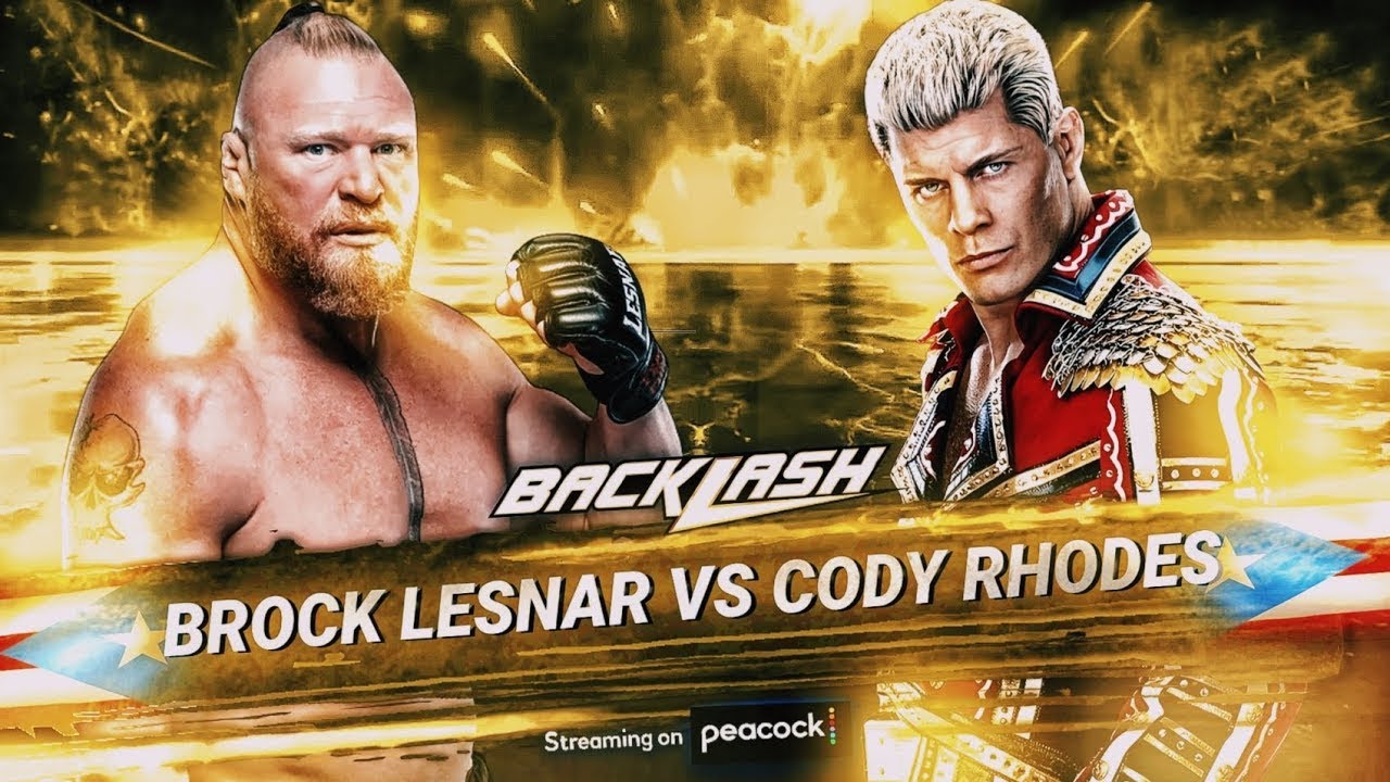 Reason For Cody Rhodes Vs Brock Lesnar at WWE Backlash