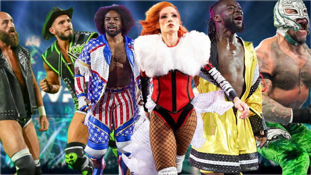 DIY, The New Day, Becky Lynch, and Rey Mysterio at WrestleMania 40