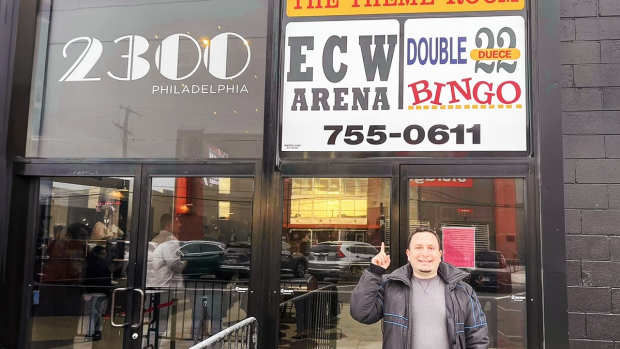 Scott Fishman at the ECW Arena