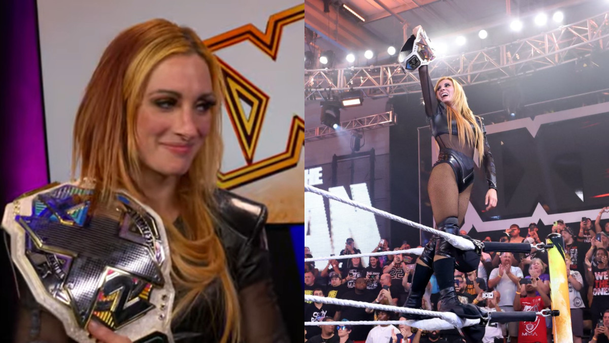 Becky Lynch Reacts To Becoming Grand Slam Champion After NXT Women's Title Win