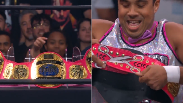 The Acclaimed Introduce New AEW Trios Titles & Yes, They Scissor