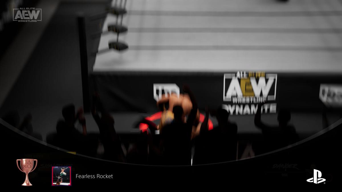 AEW Fight Forever Trophy Guide Fearless Rocket