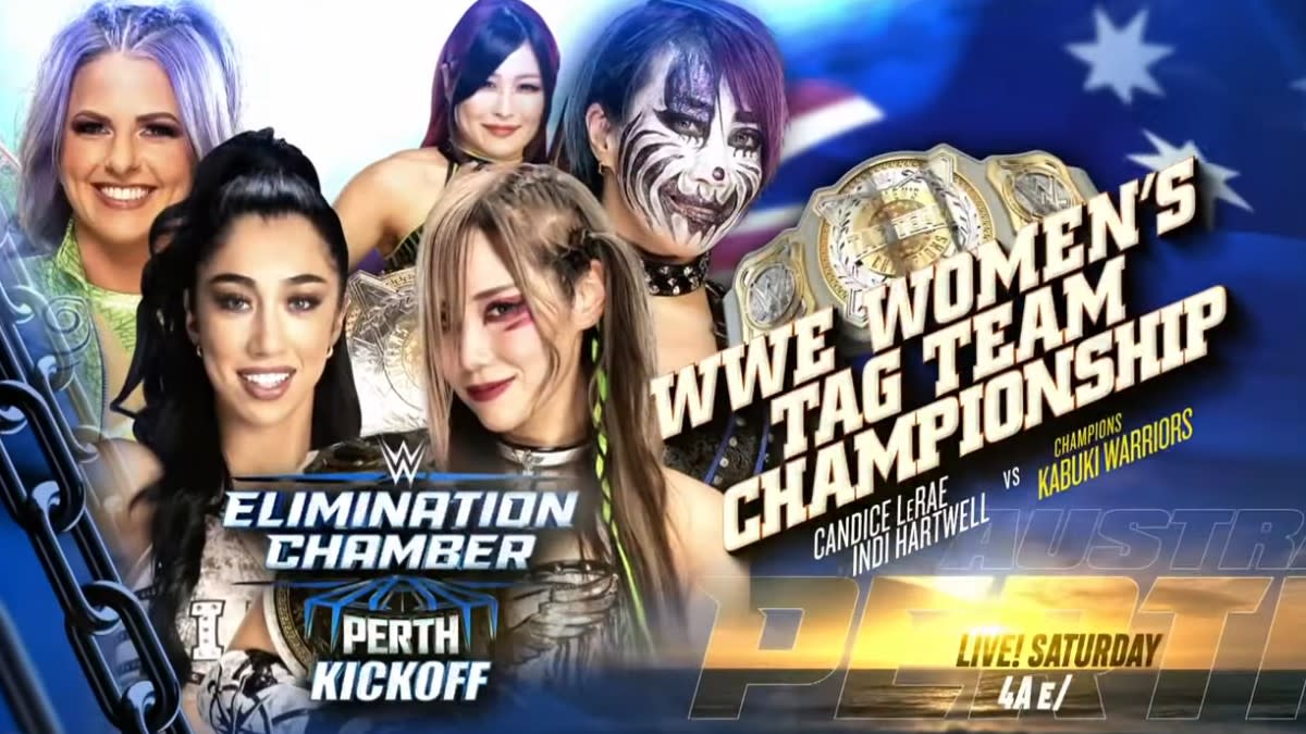 Indi Hartwell & Candice LeRae vs. Kabuki Warriors Added To WWE Elimination  Chamber - SE Scoops | Wrestling News, Results & Interviews