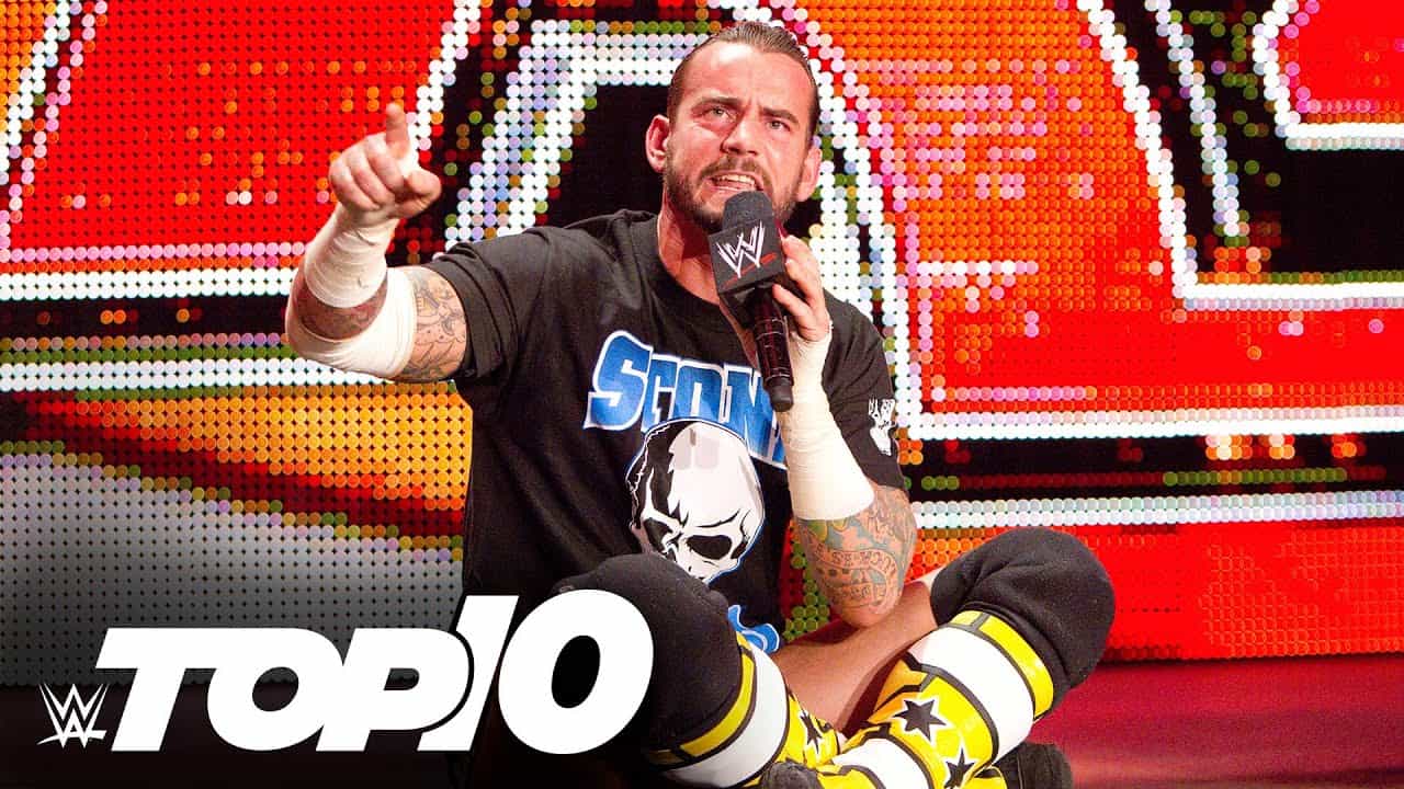 CM Punk’s 10 Greatest Raw Moments Ranked by WWE
