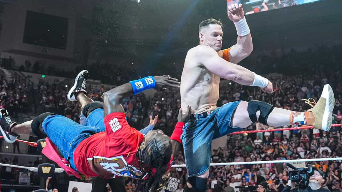 John Cena faced R-Truth at Saturday Night's Main Event. Photo: WWE.com