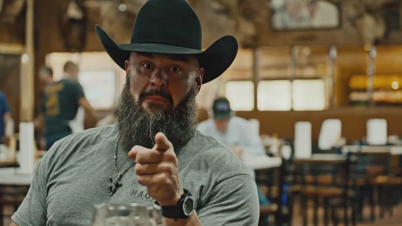 Braun Strowman on 'Everything on The Menu' Credit: USA Network