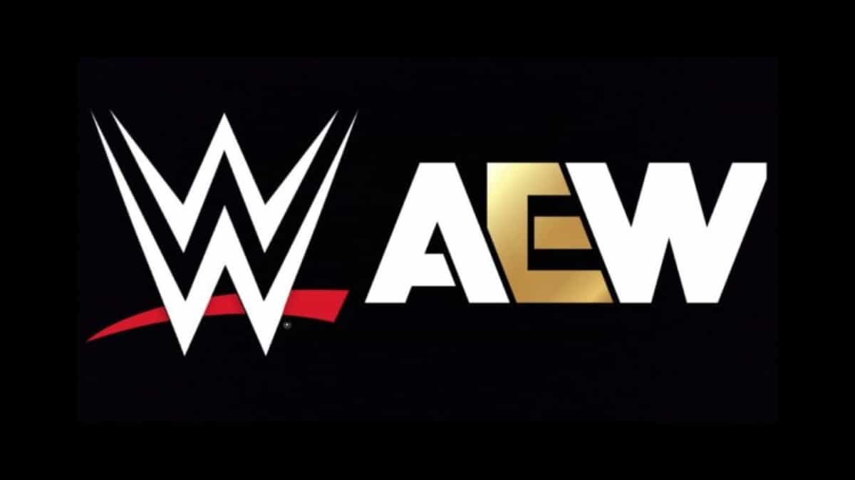WWE AEW Logos