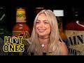Liv Morgan Cuts a Promo While Eating Hot Wings on Hot Ones