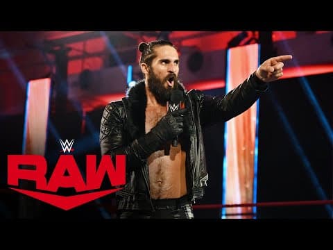 Aleister Black confronts Seth Rollins: Raw, July 20, 2020