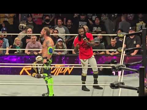 Swerve Strickland and Adam Copeland share moment after AEW Revolution