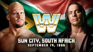 FULL EVENT: WWE in Sun City, South Africa, Sept. 1996 | Hart vs. Austin and MORE!