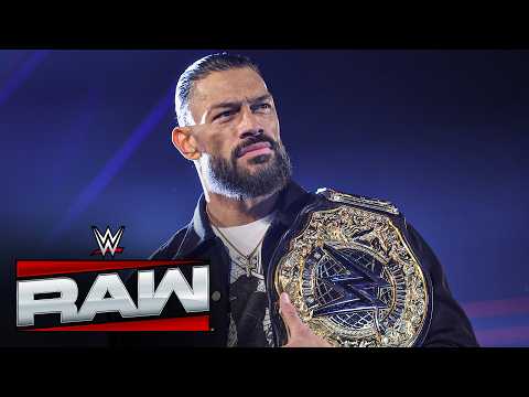 Roman Reigns makes entrance as World Heavyweight Champion with Usos: Raw highlights, April 20, 2026