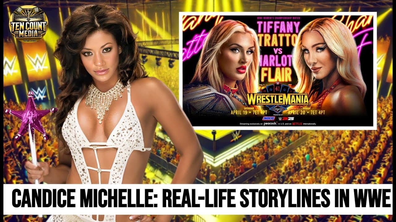 Candice Michelle Reacts to WWE Evolution Return & Charlotte vs Tiffany Real-Life WWE Drama