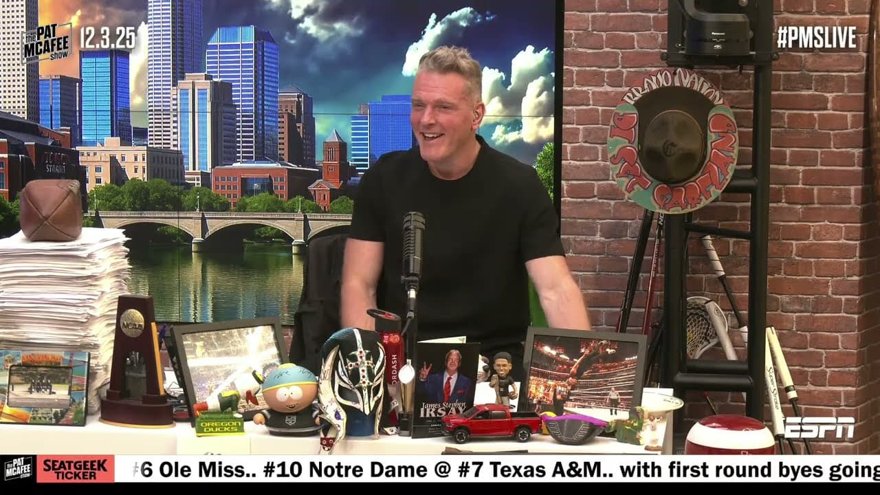 The Pat McAfee Show Live | Wednesday December 3rd 2025