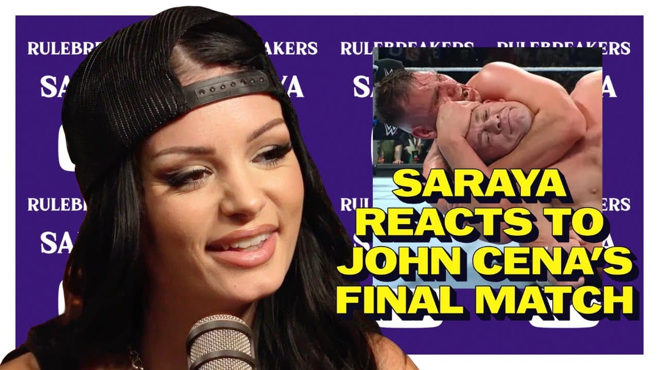 Saraya Reacts to John Cena's Final Match