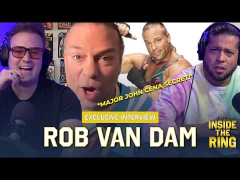 Exclusive Interview: Rob Van Dam Drops John Cena Tour Secret & Defends Matt Riddle | Inside The Ring