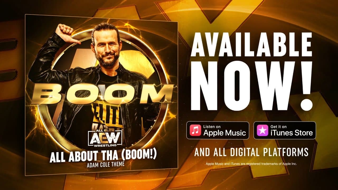 AEW Music Exclusive: The Making of Adam Cole's Entrance Theme: 'All About Tha Boom' | 10/19/21