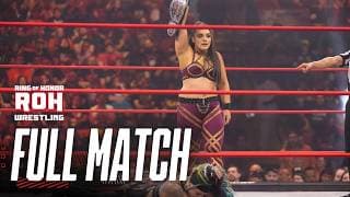 FULL MATCH Deonna Purrazzo (c) vs. Lacey Lane #ROH Women's Pure Title Proving Ground ROH TV 8/27/26