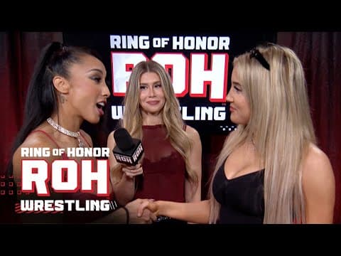 Zayda Steel has arrived in Ring of Honor and has her sights set on Leila Grey! | ROH TV 12/2/25