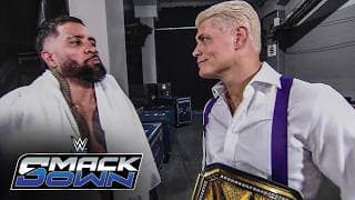 Jey Uso threatens Cody Rhodes in tense backstage encounter: SmackDown highlights, June 19, 2026