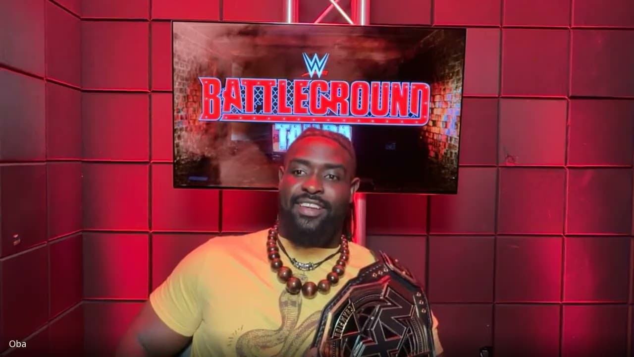 NXT Champ Oba Femi talks WWE Takeover Tampa, NXT Battleground, Myles Borne, Growth, Main Roster, MMA