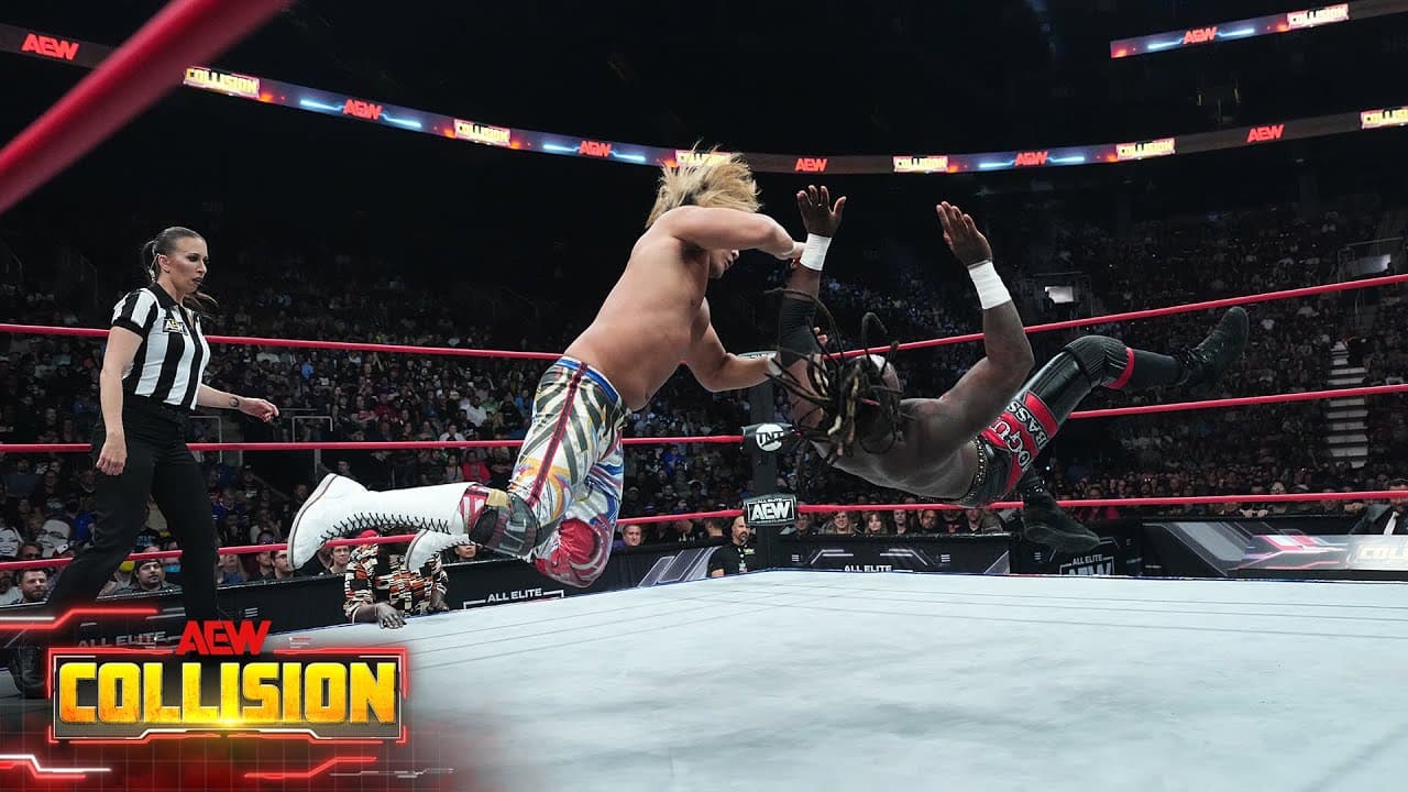 ACE SWERVED? Tanahashi takes on Swerve Strickland for the first time EVER! | 6/24/23, AEW Collision