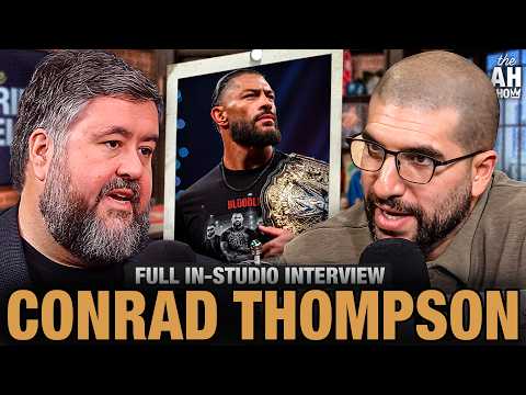 Conrad Thompson BLASTS Roman Reigns for Being an 'Industry Plant', Shows Off Wrestling Memorabilia