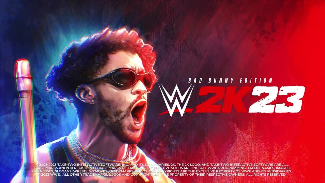 Bad Bunny has arrived in WWE 2K23