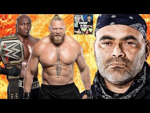 Konnan on: real life heat between Brock Lesnar & Bobby Lashley?