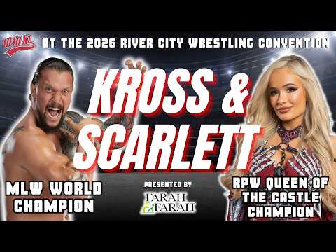 Killer Kross & Scarlett Bordeaux FULL INTERVIEW at the 2026 River City Wrestling Con