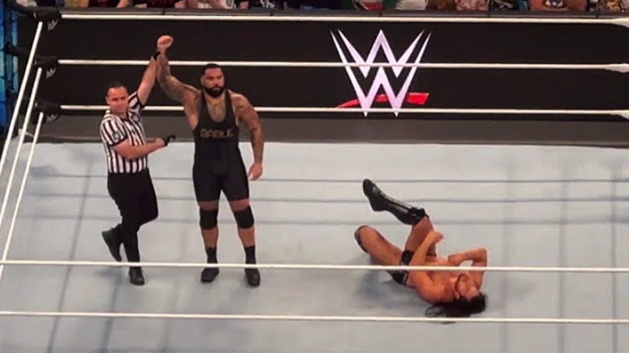 Gable Steveson vs Cameron Grimes DARK MATCH - WWE Smackdown 1/26/2024