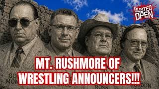 Greatest Wrestling Commentators w/ Sean Mooney | Busted Open