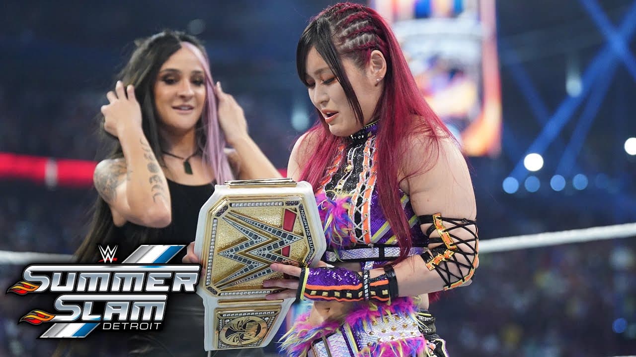 IYO SKY cashes in to become WWE Women’s Champion: SummerSlam 2023 Highlights