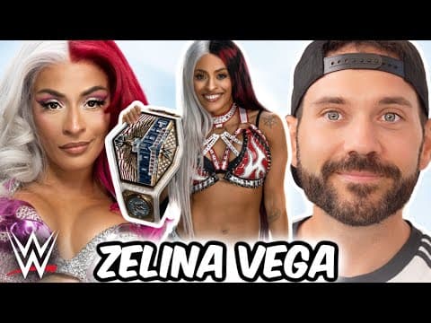 WWE INTERVIEW ZELINA VEGA U.S. WOMEN'S CHAMPION! Zelina on Aleister Black, Rhea Ripley, Queen Zelina