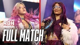 FULL MATCH Mina Shirakawa vs. Mercedes Mone | AEW WrestleDream 2025