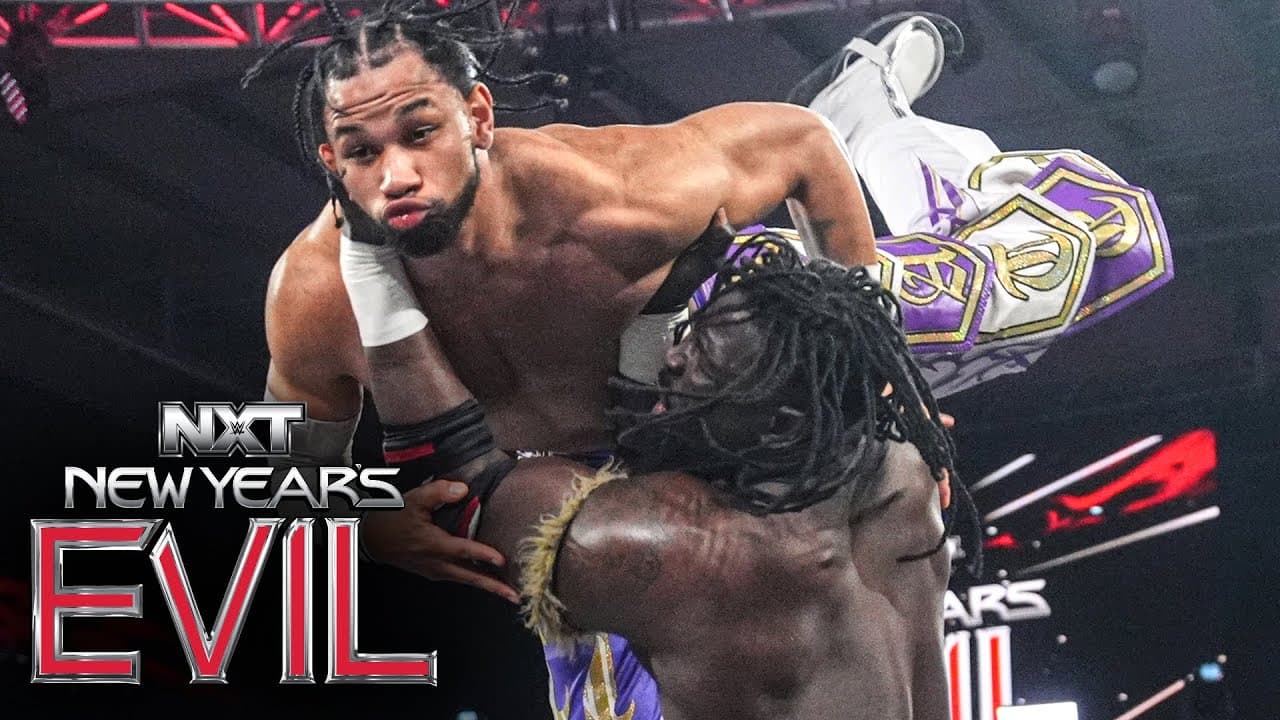 FULL MATCH: Oba Femi vs. Leon Slater | NXT Title Match: NXT New Year’s Evil 2026 highlights