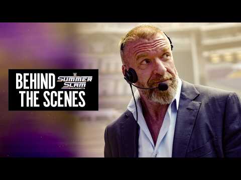Exclusive BTS look at Triple H's SummerSlam weekend