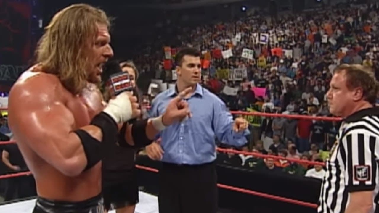 Triple H vs. Chris Jericho  - WWE Championship Match: Raw, April 17, 2000