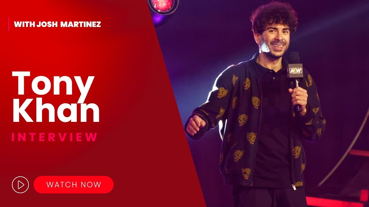 Tony Khan Talks AEW, NFL Draft, and Wrestling Rivalries!