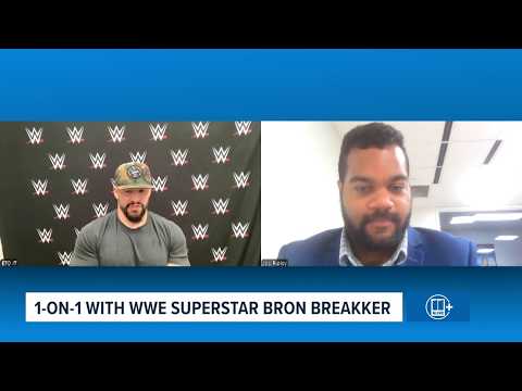 WWE's Bron Breakker talks path from football to the ring