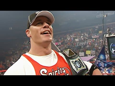 WWE Champion John Cena gets drafted to Raw