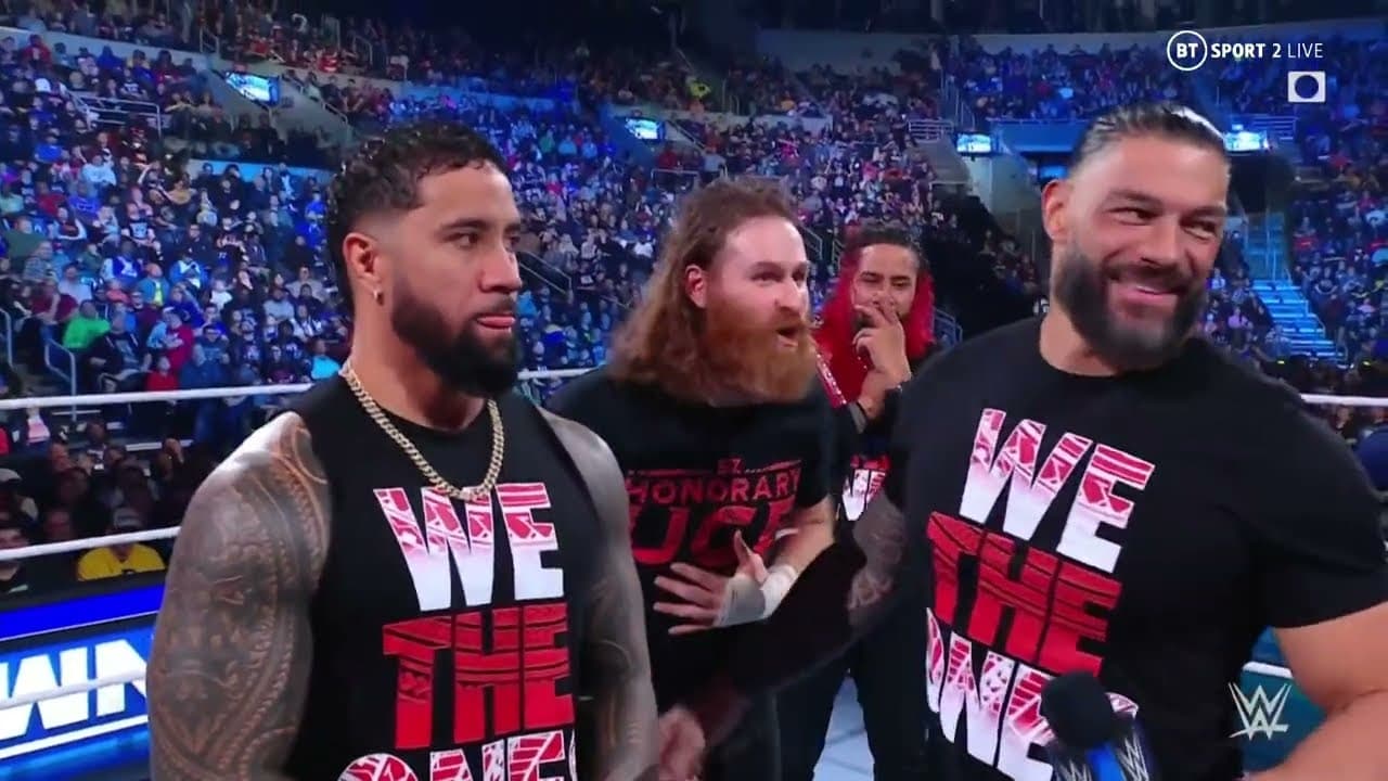 Sami Zayn breaks Roman Reigns and The Bloodline! ? WWE SmackDown, October 28 2022