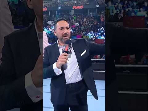What a first impression! Welcome, Joe Tessitore! ??? #WWERaw