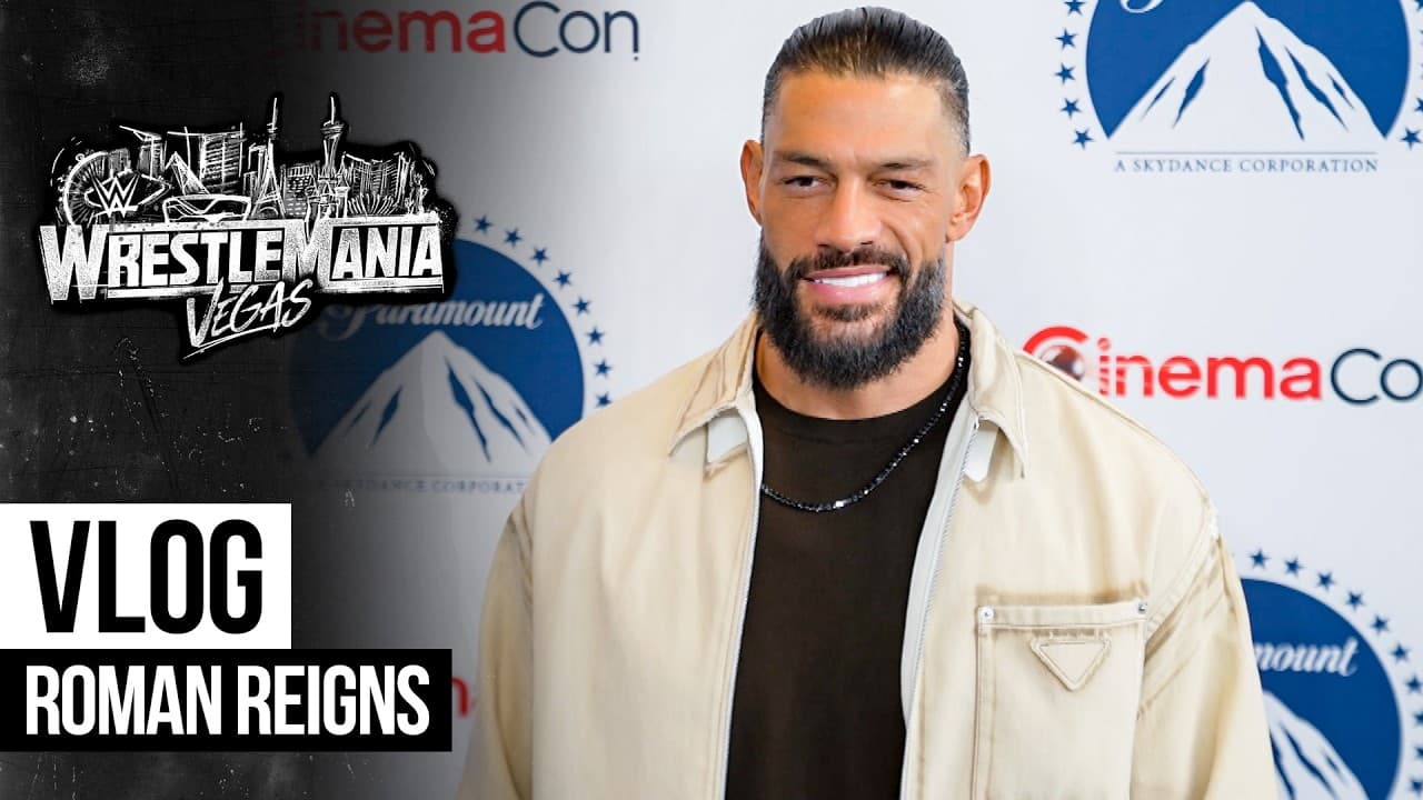 Roman Reigns goes off on CM Punk | Plus, Cinemacon, Raiders workout: WrestleMania 42 Vlog