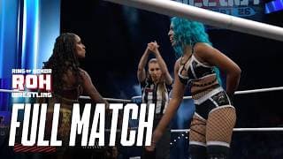 FULL MATCH Remi Reade vs. Red Velvet (c) - #ROH Women's World TV Title match: ROH TV