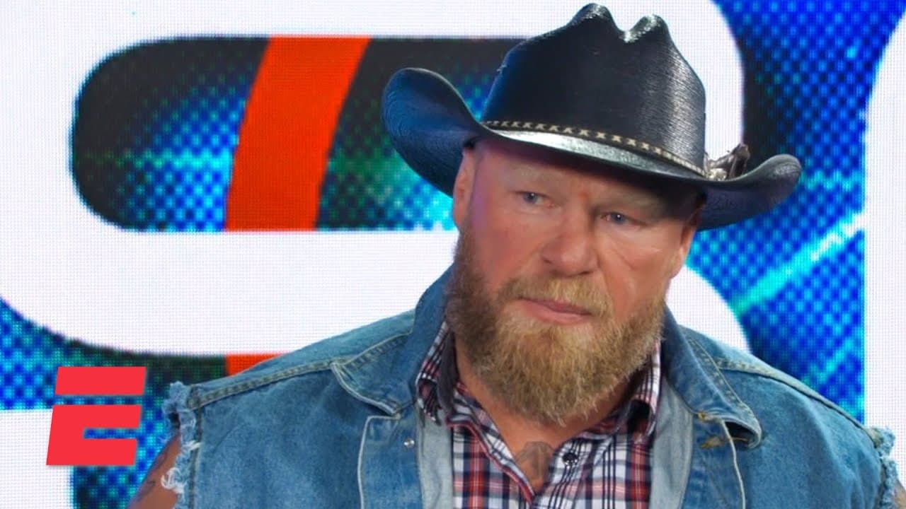 Brock Lesnar previews his WrestleMania 38 main event match vs. Roman Reigns | WWE on ESPN