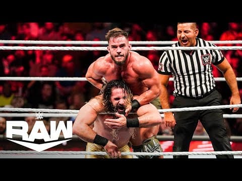 Austin Theory Defeats Seth Rollins to RETAIN Title | WWE Raw Highlights 1/2/23 | WWE on USA