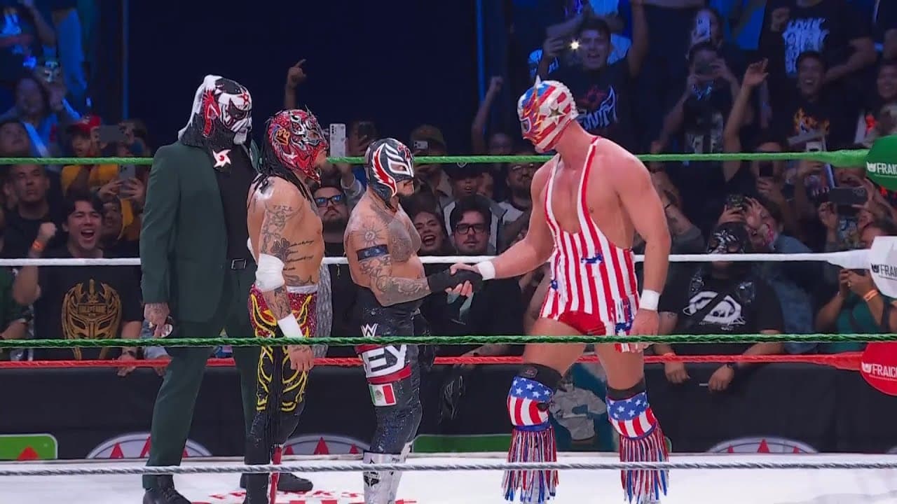Rey Mysterio & Rey Fenix vs. El Grande Americano & Dominik Mysterio: AAA Guerra de Titanes 2025
