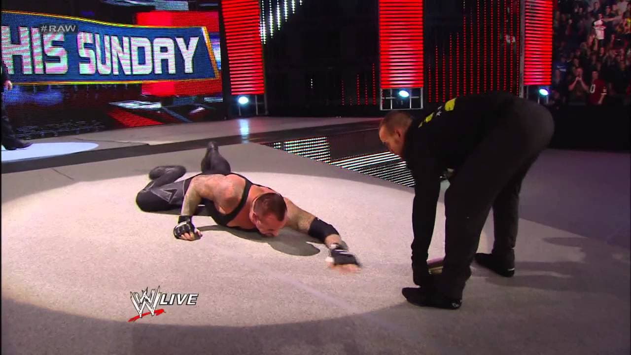 Disguised as a druid, CM Punk attacks The Undertaker: Raw, April 1, 2013