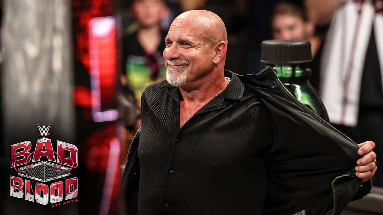 Goldberg jumps the barricade to confront Gunther: Bad Blood 2024 highlights